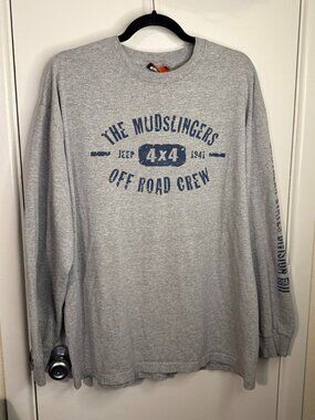 Jeep Men's Grey T-shirt